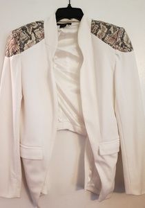 Off white blazer